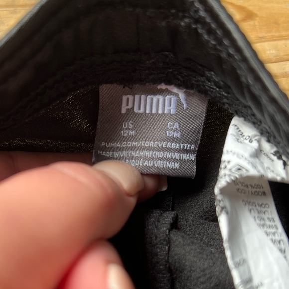 Puma 12M Toddler Red and Black Tracksuit set - Picture 4 of 5